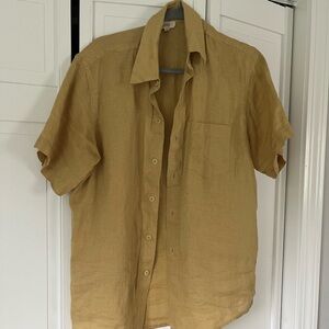 Ozma marlowe shirt in the color hay